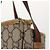 GUCCI GUCCI Plus Borsa Tote Sherry Line in PVC Beige Oro Auth 151618 D'oro - vista 5