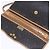 Borsa in tela a nido d'ape Christian Dior PVC 2 in 1 Nero Marrone oro Auth bs30244 - vista 10