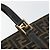 Borsa a mano in tela Zucca FENDI marrone nero oro Auth 146809 D'oro - vista 17