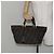Borsa a mano in tela Zucca FENDI marrone nero oro Auth 146809 D'oro - vista 22