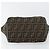 Borsa a mano in tela Zucca FENDI marrone nero oro Auth 146809 D'oro - vista 5