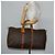 LOUIS VUITTON Borsa Boston Monogram Keepall 55 M41424 LV Auth 145680 Monogramma - vista 23
