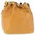 Noe LOUIS VUITTON Borsa a Spalla Petit Noé Epi Gialla M44109 LV Auth BA6680 Giallo