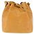 Noe LOUIS VUITTON Borsa a Spalla Petit Noé Epi Gialla M44109 LV Auth BA6680 Giallo - vista 13