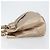 Borsa a mano Vala in pelle beige e oro Auth BA5699 di Salvatore Ferragamo D'oro - vista 4