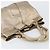 Borsa a mano Vala in pelle beige e oro Auth BA5699 di Salvatore Ferragamo D'oro - vista 6