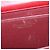 Bolsa de Mão Christian Dior em Couro Dourado Vermelho Auth 148235 - vista 11