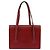 Bolsa de Mão Christian Dior em Couro Dourado Vermelho Auth 148235 - vista 2