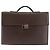 LOEWE Cartella in Pelle Marrone Scuro Auth bs29533 - vista 13