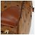 Borsa Boston MCM Logogram Vicetos PVC Marrone Oro Auth 146828 D'oro - vista 16