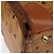 Borsa Boston MCM Logogram Vicetos PVC Marrone Oro Auth 146828 D'oro - vista 9