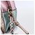 Bolso de Hombro GUCCI de Piel de Cordero Azul Claro Dorado 534951 Auth ka093 - vista 10