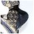Christian Dior Trotter Canvas Schultertasche Marineblau Gold Auth 152726 Golden - Ansicht 12