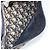 Christian Dior Trotter Canvas Schultertasche Marineblau Gold Auth 152726 Golden - Ansicht 21