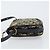 Christian Dior Trotter Canvas Schultertasche Marineblau Gold Auth 152726 Golden - Ansicht 4