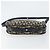 Christian Dior Trotter Canvas Schultertasche Marineblau Gold Auth 152726 Golden - Ansicht 5