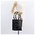 CHANEL Borsa Tote Matelassé Linea Cambon Pelle Nera Argento CC Auth 148463SAV Nero - vista 23