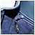 Borsa a Spalla in Pelle GUCCI Blu Navy Oro 007 261 0107 Auth ep11947 D'oro - vista 22