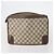 GUCCI GG Supreme Clutch Bag PVC 2 pezzi Beige Blu Navy Auth 151916 - vista 3