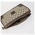 GUCCI GG Supreme Clutch Bag PVC 2 pezzi Beige Blu Navy Auth 151916 - vista 5