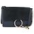 Chloé Borsa a Spalla Chloe Fay in Pelle Scamosciata Blu Oro Auth BA8055 D'oro