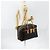 Saint Laurent Borsa Boston Cassandra in PVC nero marrone oro Auth ep11750 D'oro - vista 20