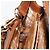 Borsa a mano in pelle GUCCI Bamboo 2 in 1 Marrone Oro 002 2855 03222 0 Auth 150280 - vista 23