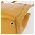FENDI 2 JOURS Handtasche aus Leder 2-in-1 Gelb Silber Authentisch am9630 - Ansicht 17
