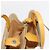 FENDI 2 JOURS Handtasche aus Leder 2-in-1 Gelb Silber Authentisch am9630 - Ansicht 20