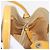 FENDI 2 JOURS Handtasche aus Leder 2-in-1 Gelb Silber Authentisch am9630 - Ansicht 21