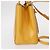 FENDI 2 JOURS Handtasche aus Leder 2-in-1 Gelb Silber Authentisch am9630 - Ansicht 5