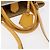 FENDI 2 JOURS Handtasche aus Leder 2-in-1 Gelb Silber Authentisch am9630 - Ansicht 8