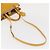 FENDI 2 JOURS Handtasche aus Leder 2-in-1 Gelb Silber Authentisch am9630 - Ansicht 9