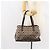 Borsa a Spalla Gancini in Pelle Marrone Argento Auth BA7992 di Salvatore Ferragamo - vista 25