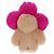LOUIS VUITTON Charm per Borsa Vivienne Vison Pelliccia Beige Rosa M00870 LV Auth 144000SM - vista 2