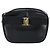Borsa a Spalla Vala in Pelle Nera e Oro Salvatore Ferragamo Auth BA7671 Nero D'oro - vista 13
