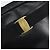 Borsa a Spalla Vala in Pelle Nera e Oro Salvatore Ferragamo Auth BA7671 Nero D'oro - vista 17