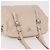 Prada Borsa a Spalla in Pelle Beige Argento Auth ka071 - vista 6