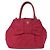 Ribbon Borsa a mano in nylon PRADA con nastro 2 in 1 Rosso Oro Auth 151316 D'oro - vista 13