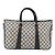 Borsa GUCCI GG Supreme Sherry Line PVC Blu Navy Oro 39 02 041 Auth 150740 D'oro - vista 13