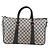 Borsa GUCCI GG Supreme Sherry Line PVC Blu Navy Oro 39 02 041 Auth 150740 D'oro - vista 2