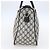 Borsa GUCCI GG Supreme Sherry Line PVC Blu Navy Oro 39 02 041 Auth 150740 D'oro - vista 4