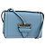 Borsa a Spalla LOEWE Barcelona in Pelle Blu Oro Auth BA7692 D'oro