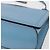 Borsa a Spalla LOEWE Barcelona in Pelle Blu Oro Auth BA7692 D'oro - vista 15