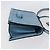 Borsa a Spalla LOEWE Barcelona in Pelle Blu Oro Auth BA7692 D'oro - vista 4
