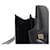 Borsa a mano GIVENCHY in pelle nera e oro Auth bs31048 Nero D'oro - vista 20