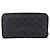 Lange Zippy Organizer Geldbörse Damier Graphite LOUIS VUITTON N63077 Authentisch bs31258 Damier ebene - Ansicht 2