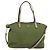 Borsa Tote PRADA in nylon khaki oro Auth bs30152 D'oro Cachi