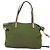 Borsa Tote PRADA in nylon khaki oro Auth bs30152 D'oro Cachi - vista 2