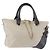 Chloé Borsa a Mano Chloe Bailey in Pelle 2 in 1 Nero Beige Oro Auth am9201 D'oro